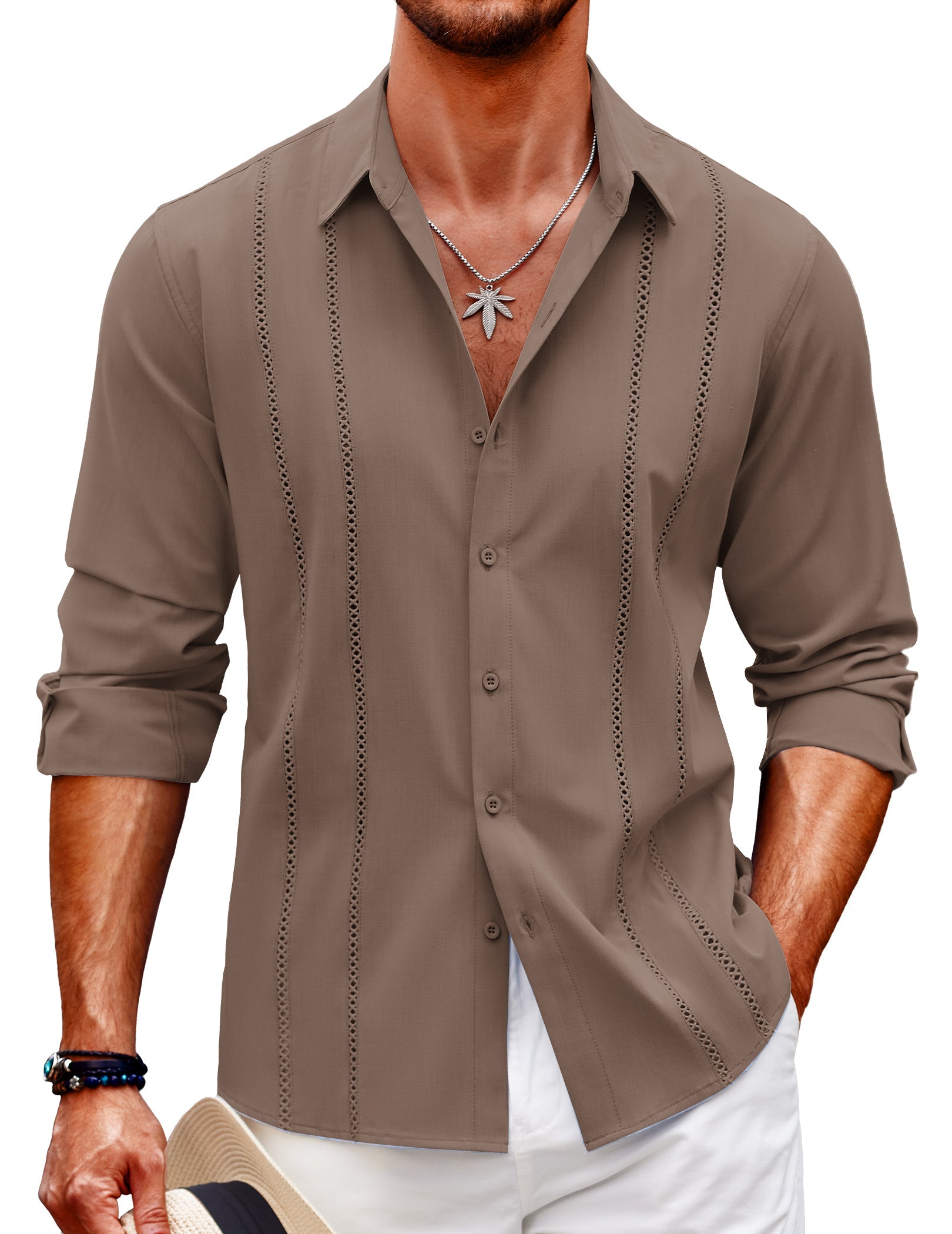 Casual Long Sleeve Button Down Shirt (US Only)