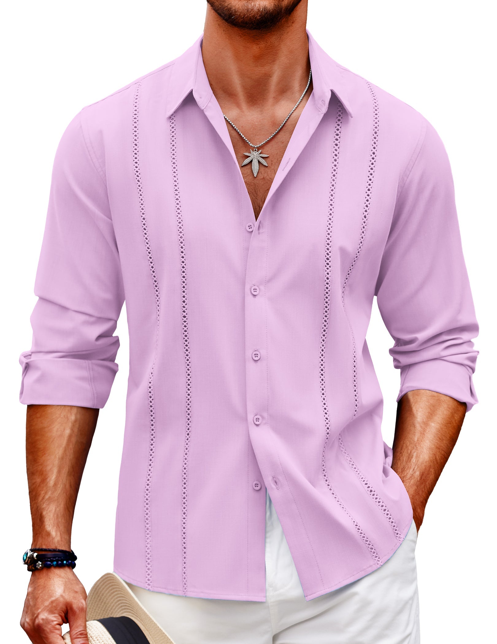 Casual Long Sleeve Button Down Shirt (US Only)