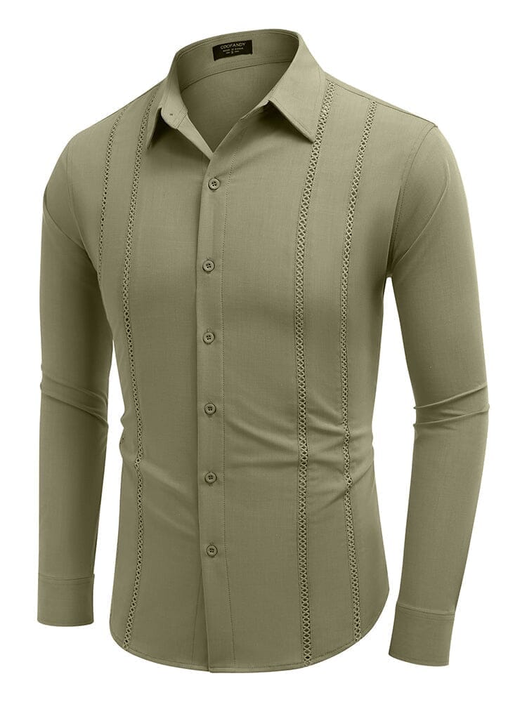 Casual Long Sleeve Button Down Shirt (US Only)