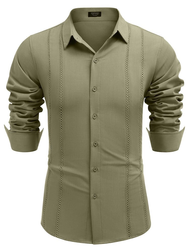 Casual Long Sleeve Button Down Shirt (US Only)