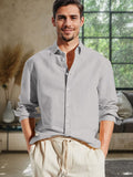 Classic Breathable Linen Blend Hemd