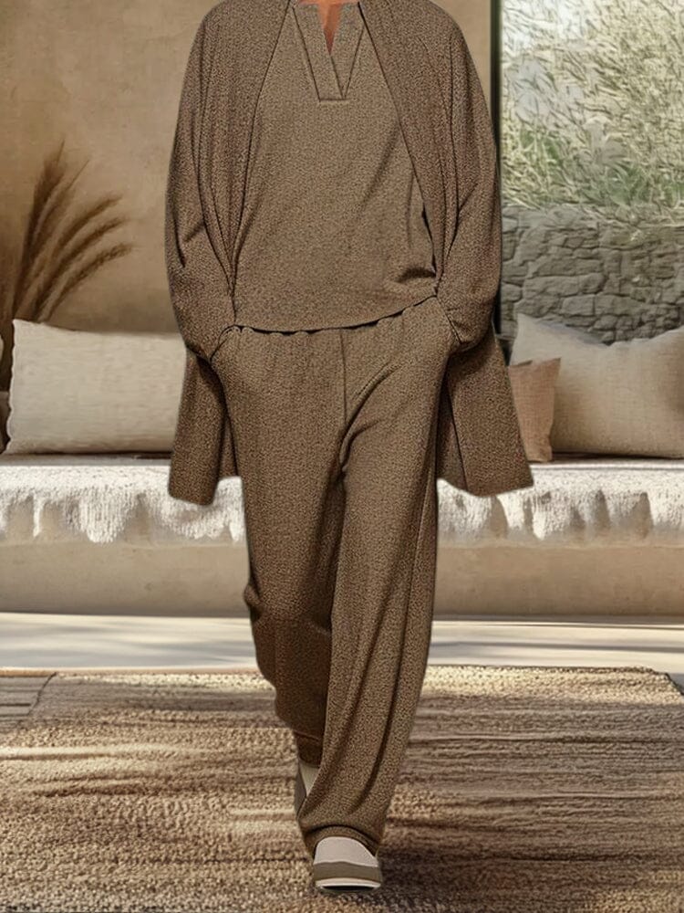 Ultra-Soft Simple 3-Piece Outfits