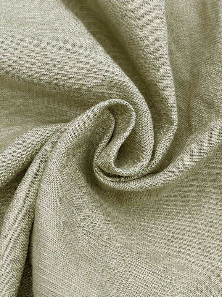 Soft Straight-Leg Cotton Linen Hose